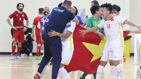 ĐT futsal Việt Nam và những khoảng khắc xúc động khi giành vé dự World Cup